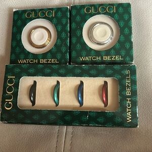 Gucci Women's Watch Bezel Set - Vibrant Collection : 6 Bezels